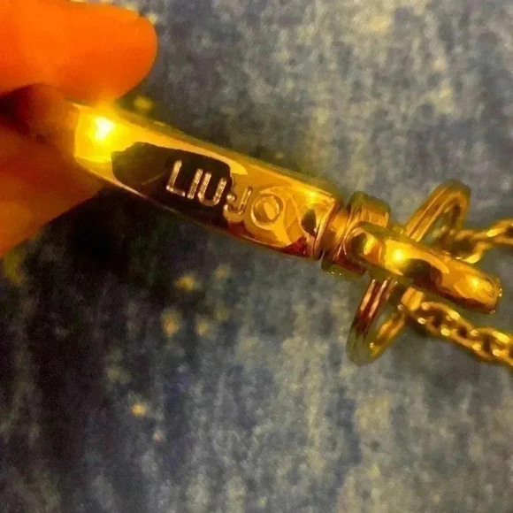 LIU JO Italian charming keychain with logo, Vintage from 1999 - Picture 3 of 6